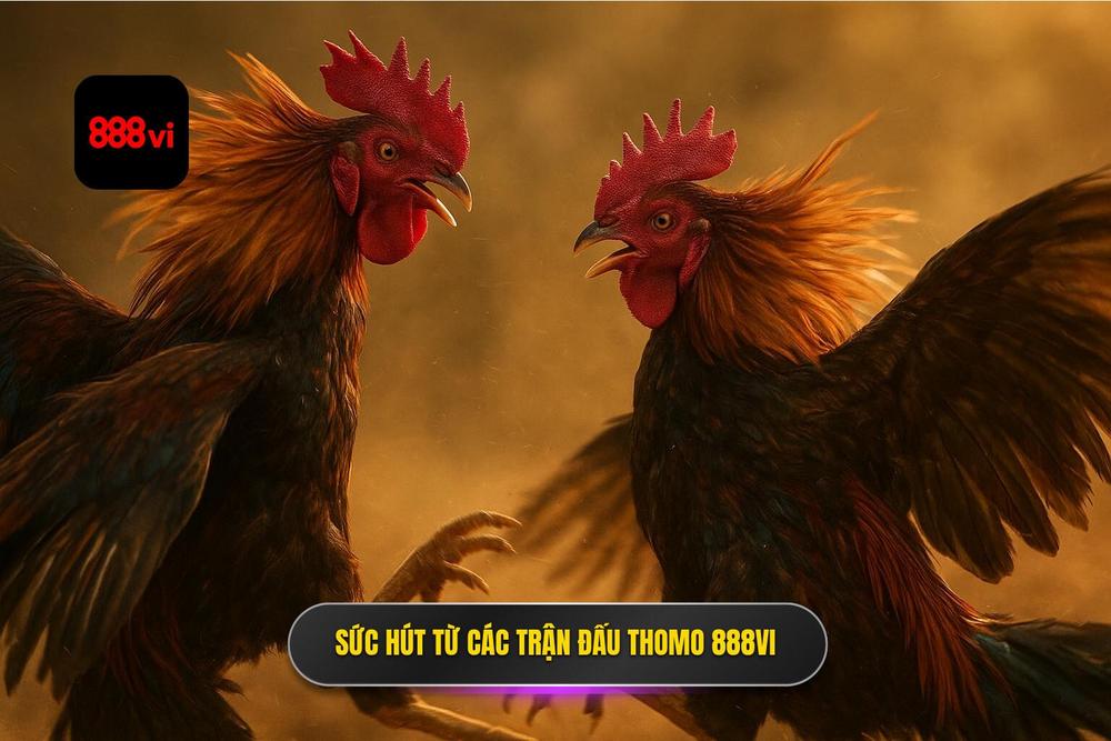 2.sức Hút Mãnh Liệt Từ Những Trận Đá Gà Thomo 888vi