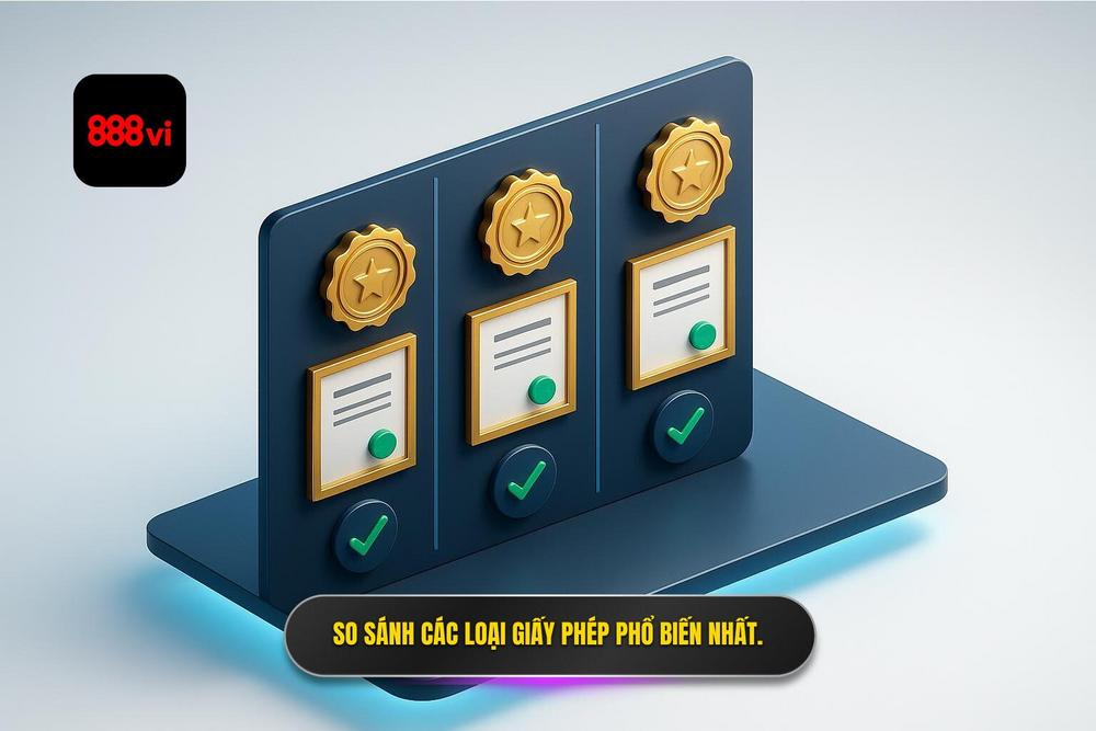3.bảng So Sánh Các Loại Giấy Phép Phổ Biến Trên Thị Trường